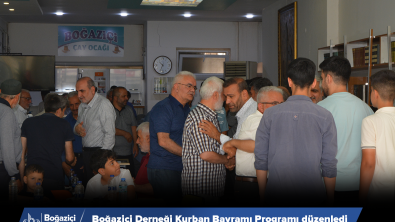 Boğaziçi Derneği Kurban Bayramı Programı düzenledi