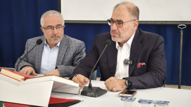 Boğaziçi Eğitim Derneği’nde Filistinli Yazar Vaddah Khanfar Konferansı