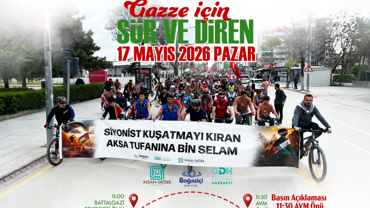 Gazze İçin Sür ve Diren: Malatya’da Anlamlı Buluşma