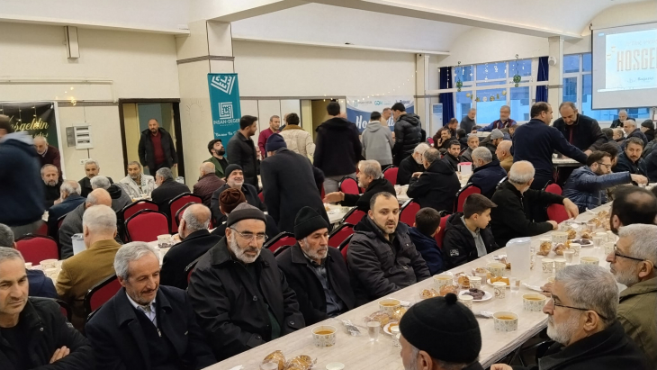 28 Şubat Cumartesi akşamı, esnaf abilerimizle ve kardeşlerimizle çok kıymetli bir sofrada buluştuk.