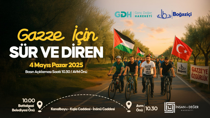 GAZZE İÇİN SÜR VE DİREN