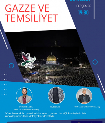 Gazze ve Temsiliyet konulu panel