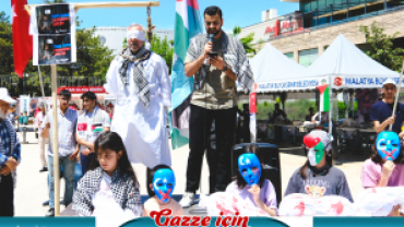 Gazze İçin Sürdük, Zulme Karşı Direndik!