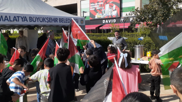MALATYA’DAN FİLİSTİN’E TEVHİD, KARDEŞLİK VE ÖZGÜRLÜK ÇAĞRISI