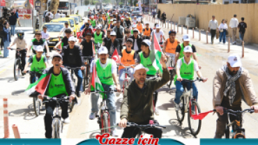 Gazze İçin Sürdük, Zulme Karşı Direndik!