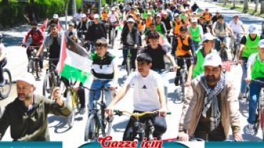 Gazze İçin Sürdük, Zulme Karşı Direndik!