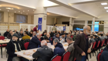 28 Şubat Cumartesi akşamı, esnaf abilerimizle ve kardeşlerimizle çok kıymetli bir sofrada buluştuk.