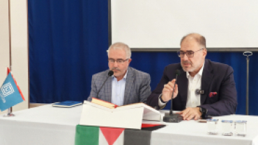 Boğaziçi Eğitim Derneği’nde Filistinli Yazar Vaddah Khanfar Konferansı