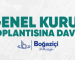 GENEL KURUL TOPLANTISINA DAVET
